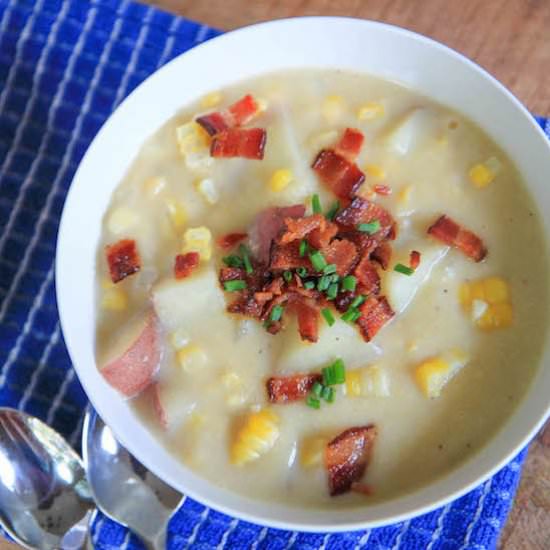 Creamy (No Cream!) Corn Chowder