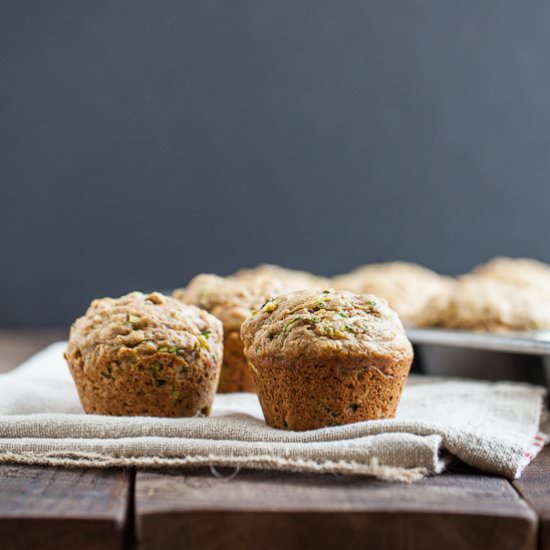 Zucchini Raisin Muffins