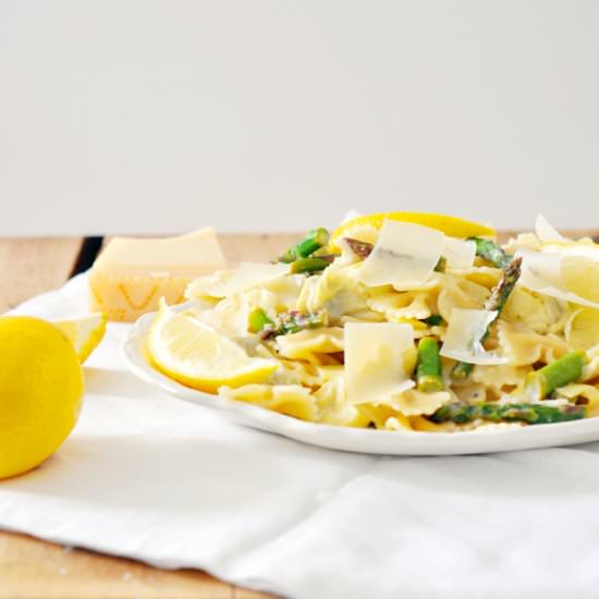 Lemon Artichoke Pasta