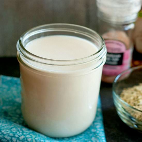 Maple Vanilla Hemp Milk