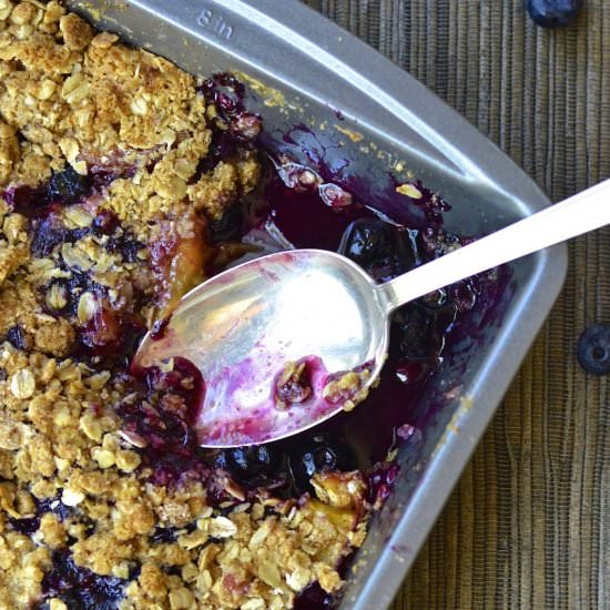 Blueberry Peach Crisp