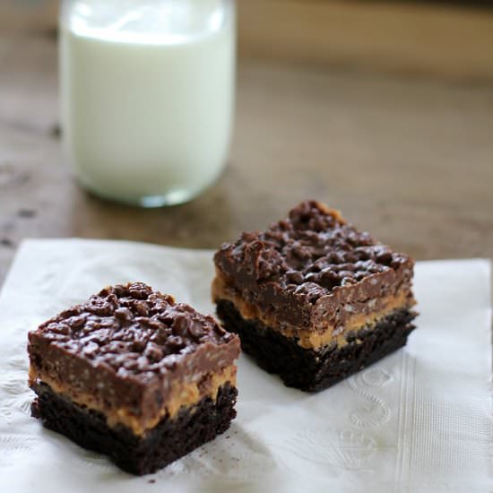 Chocolate Peanut Butter Goody Bars