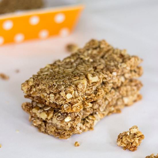 Healthy Breakfast Oatmeal Bars