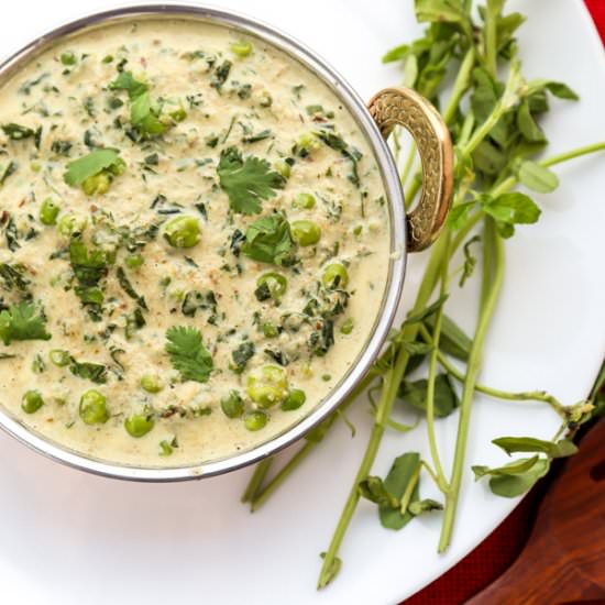 Methi Matar Malai