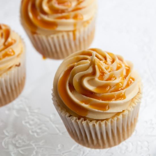 Salted Caramel Cupcakes