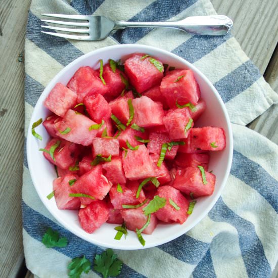 Vietnamese Watermelon Salad