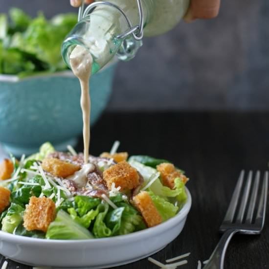Homemade Caeser Dressing