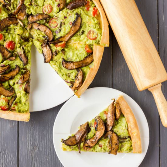 Guacamole Pizza