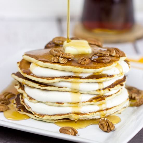 Butter Pecan Pancakes