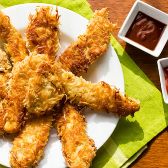 Chicken coconut nuggets