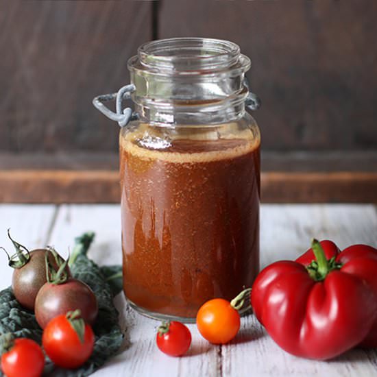 Summer fresh v6 vegetable juice