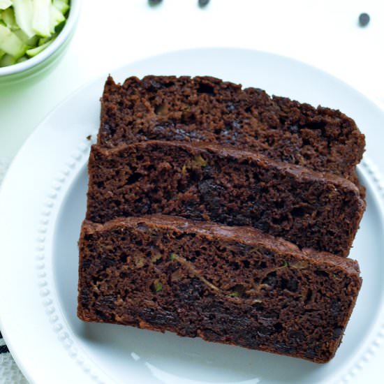 Chocolate Banana Zucchini Bread