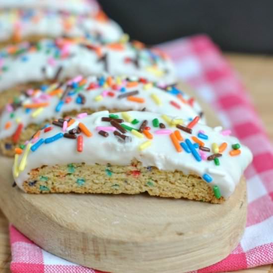 Birthday Cake Biscotti