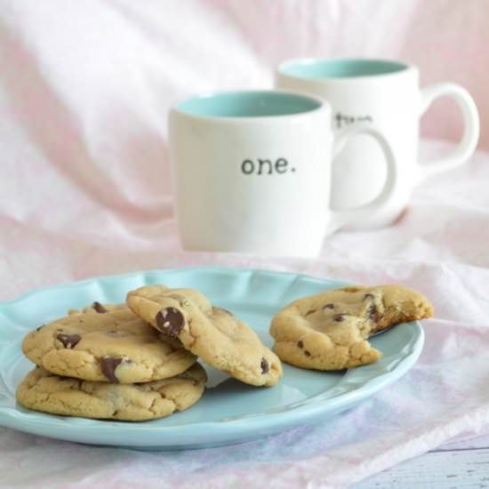 Peanut Butter Chocolate Chip Cookie