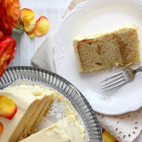 Creme Brulee Cake