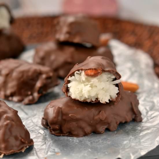 Copycat Almond Joy Candy Bars