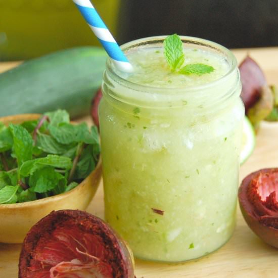 Cucumber Mangosteen Mint Crushie