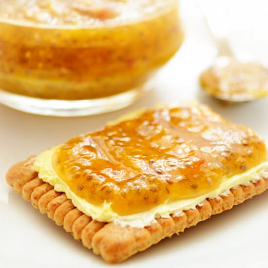 Peach Chia Jam
