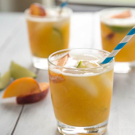 Bourbon Peach Limeade
