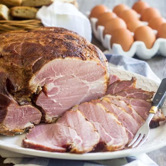 Homemade Smoked Ham