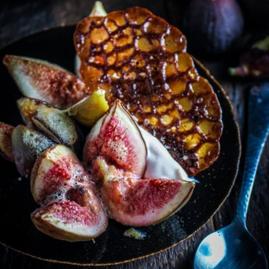 Honey Baked Figs