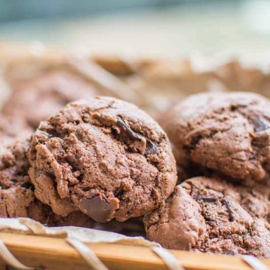 Double Chocolate Chip Cookies