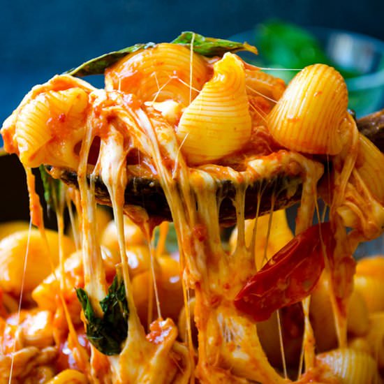 Creamy Caprese Pasta