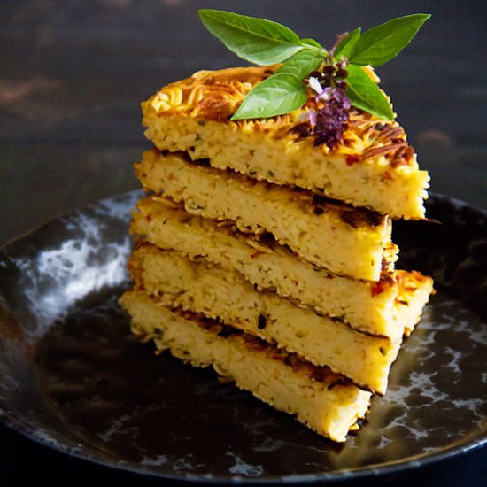 Spicy Noodle Cakes