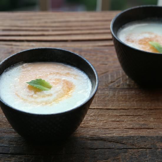 Soupe Aux Deux Melons