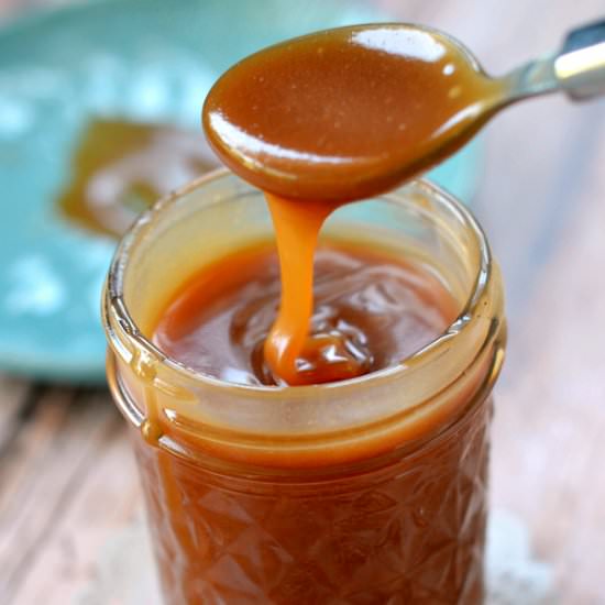 Buttermilk Bourbon Caramel Sauce