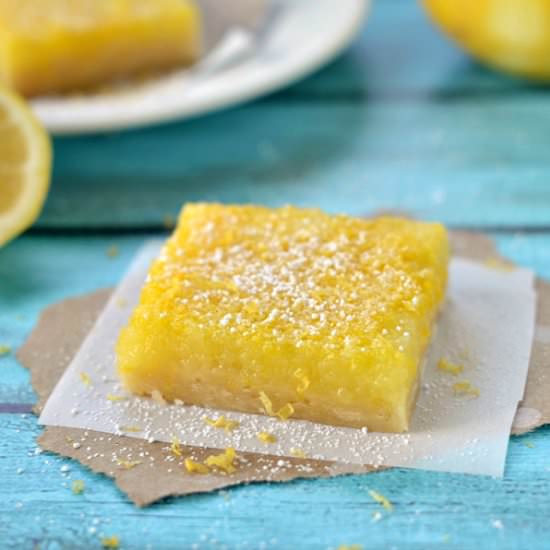 Amazing Microwave Lemon Bars