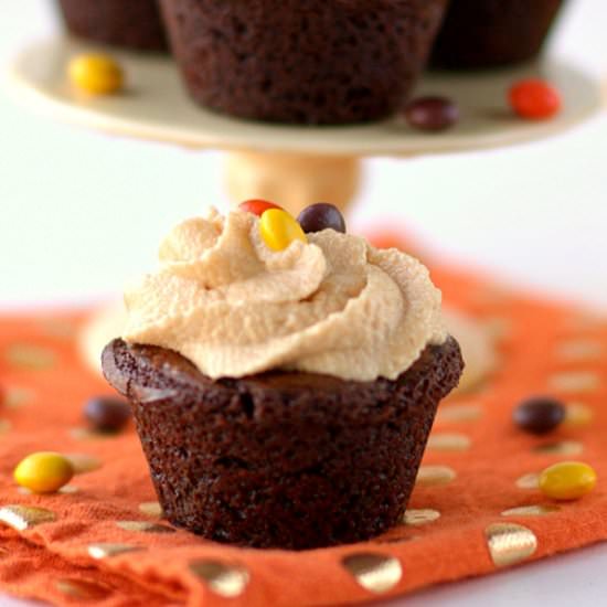 Brownie Bites & PB Frosting