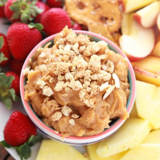 PB&J and Granola Dip