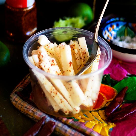 Mexican Jicama Snack