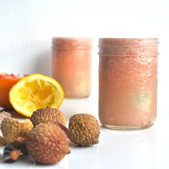 Lychee and Grapefruit Juice