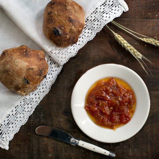 Roasted Tomato Jam with Cardamom
