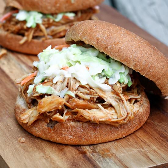 Easy Slow Cooker BBQ Chicken