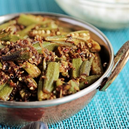 Spiced Okra with Fennel Seeds