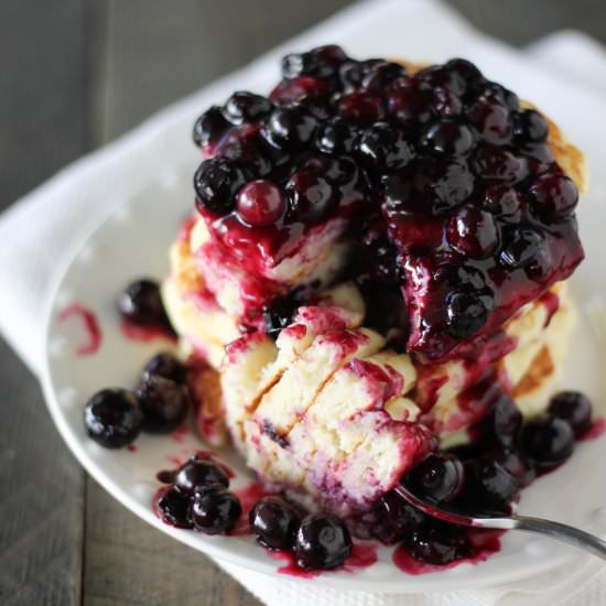 Lemon Ricotta Pancakes