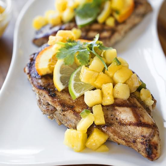 Caribbean Grilled Citrus Chicken