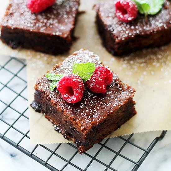 Gluten Free Zucchini Brownies