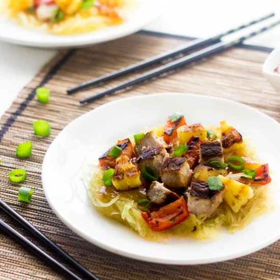 Grilled Sweet and Sour Pork