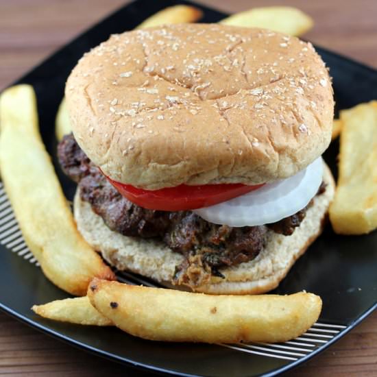 Grilled Southwest Burgers