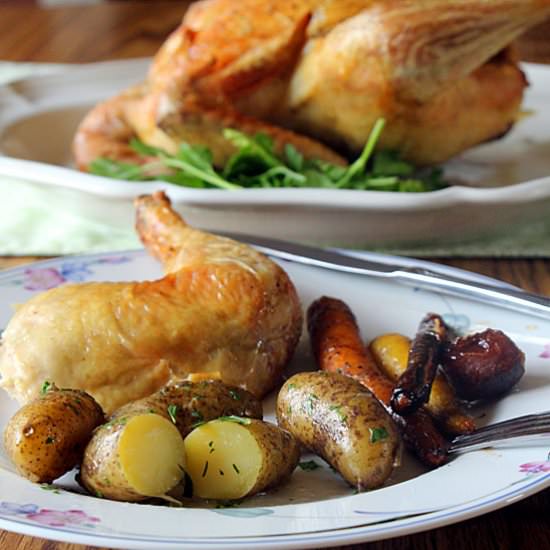 Fingerling Potatoes with Parsley