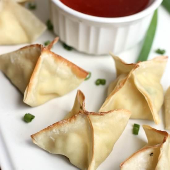 Baked Cream Cheese Rangoons