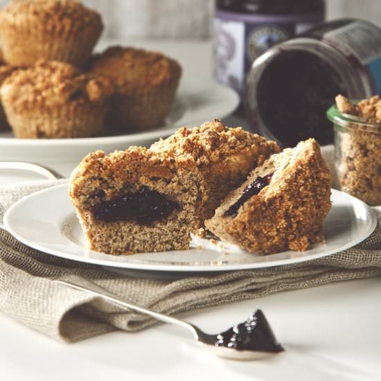 Banana Coffee Cake Muffins