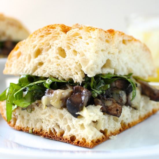 Portobello Mushroom Sandwiches