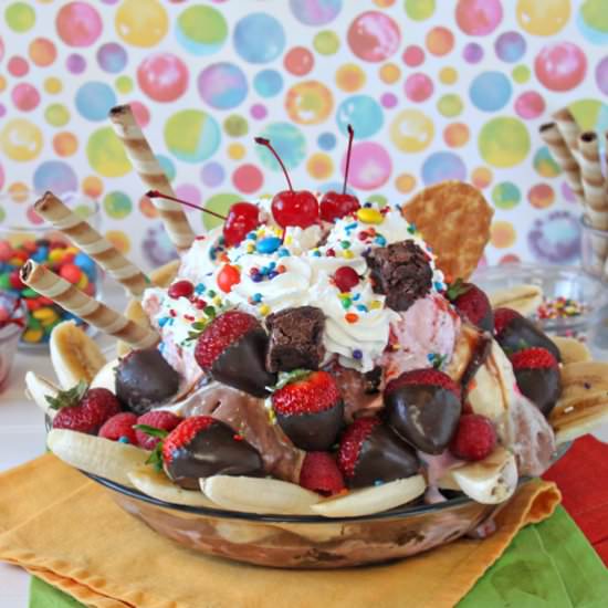 The Ultimate Banana Split