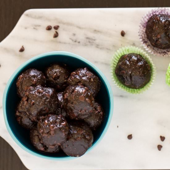 Almond Butter Mocha Bites
