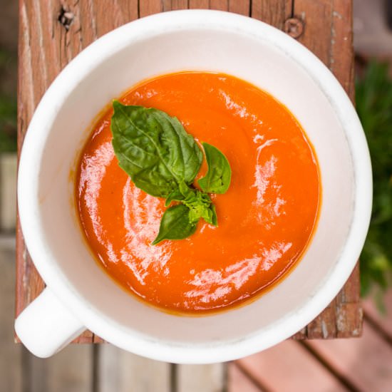 Late Summer Tomato Soup